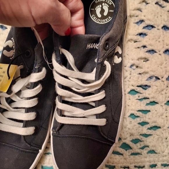 Hang Ten men 81/2 NWT HERMOSA navy shoes - Picture 4 of 10